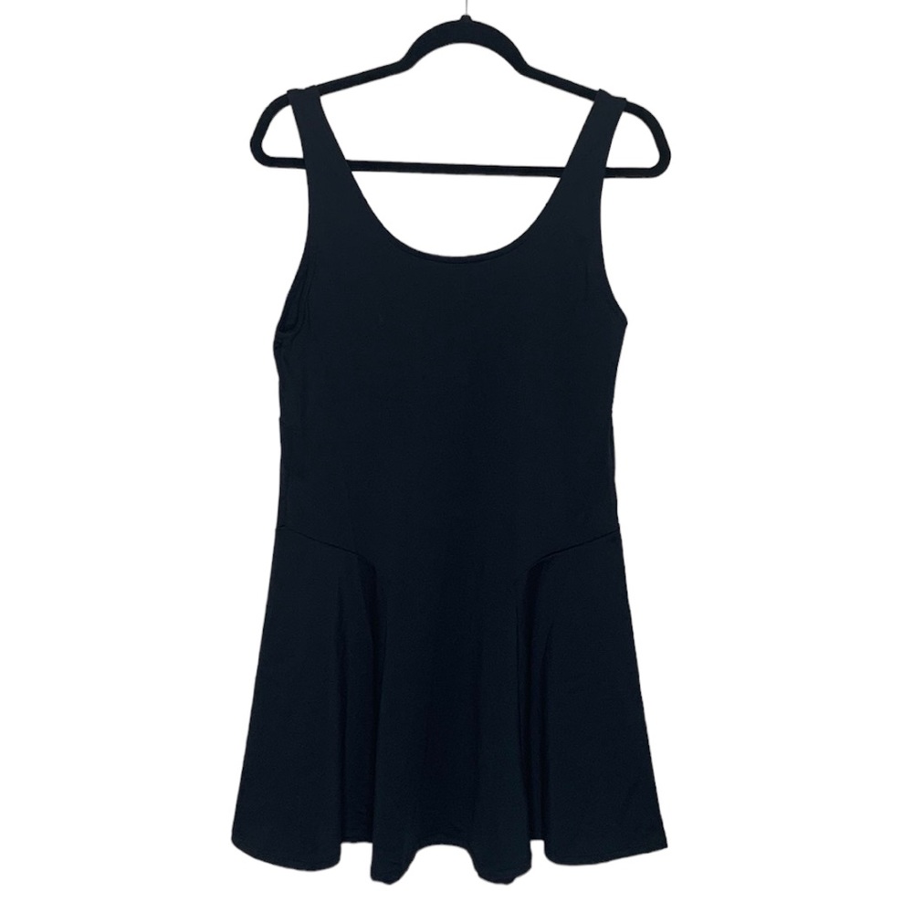 T23 Halara XL Black Midi Tennis Dress New with Tags soft comfortable casual